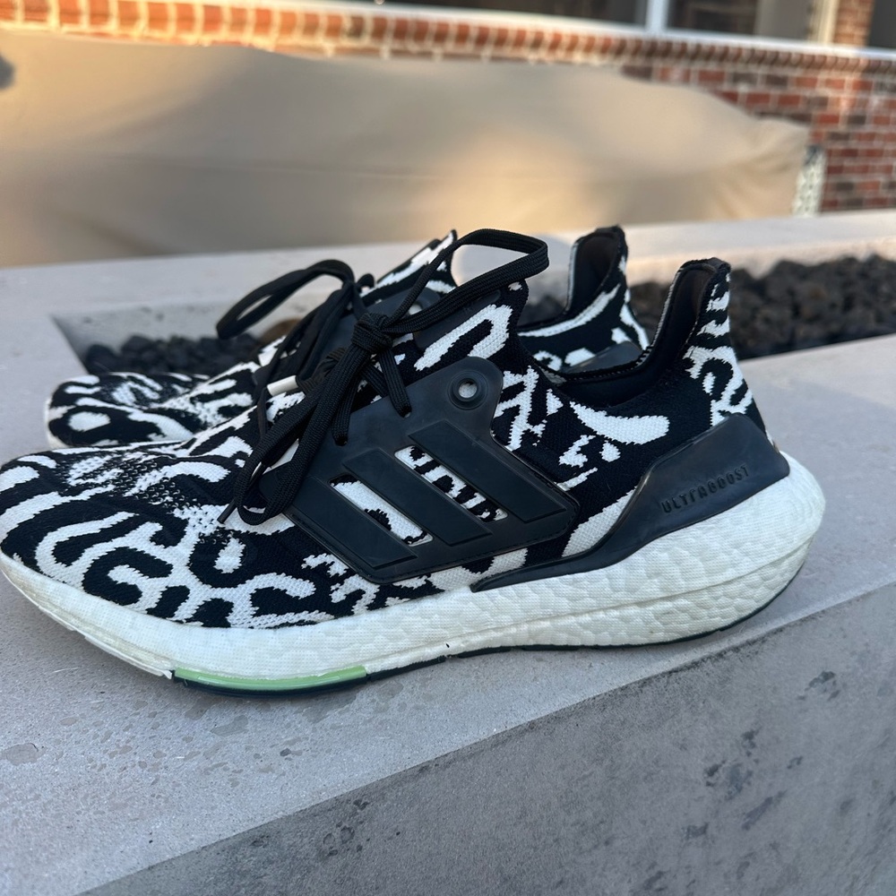 Adidas UltraBoost Black and White Sneakers